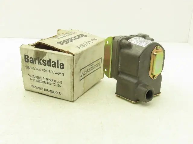 Barksdale D1T-GH3SS-U Diaphragm Pressure Switch 0.3-3 psi Range 21.1-2109 mmH2O