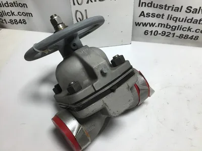 ITT DIA-FLO 200 STAINLESS BUTT WELD 2.5″-3″ DIAPHRAGM Valve