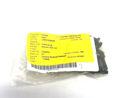 New | in-Stock MiSUMi Hex Head Stopper Bolts, Fine/Coarse Thread, 6mm Dia. 16-PACK Bolts Michigan US | Maverick Industrial Sales #1456743
