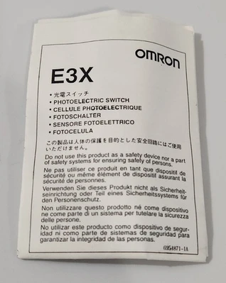 NEW Omron E3X-A21