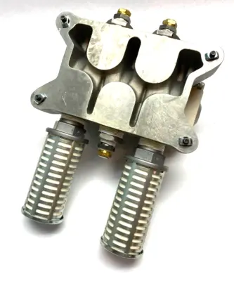 USED SMC PNEUMATIC SOLENOID AIR PILOT VALVE 5-PORT