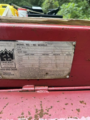 Used 1992 TRAIL KING TK24-2400 Deckover Trailers Michigan US | Miedema Asset Management Group #1424757
