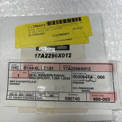 NEW Fisher 17A2296X012