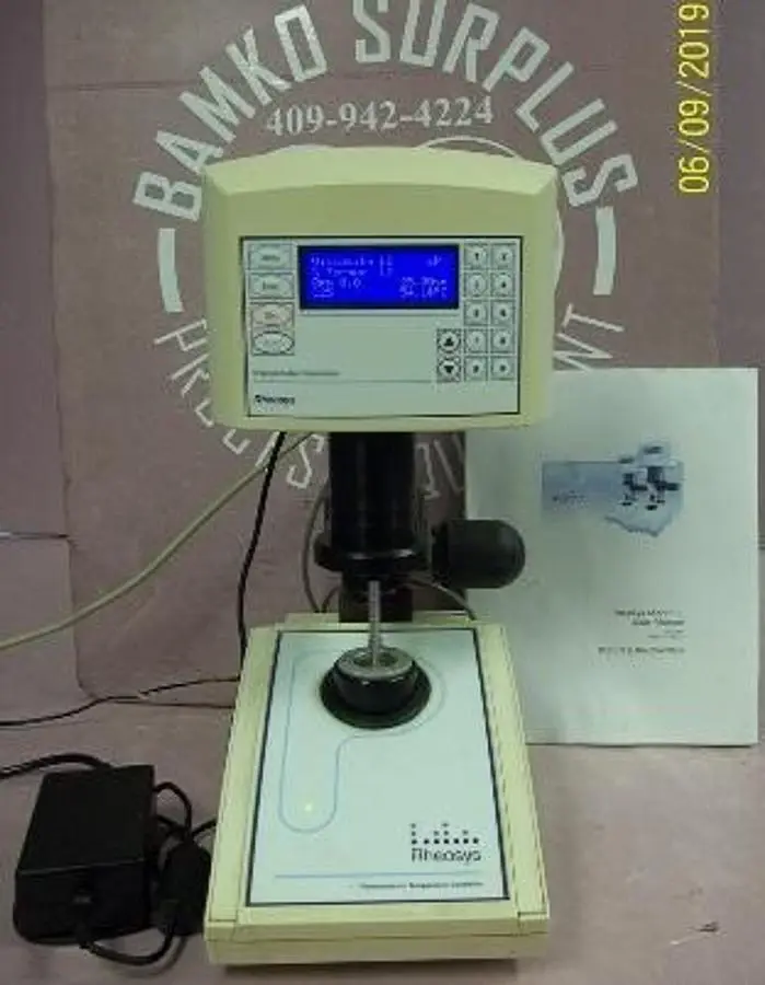 QTY. 1. RHEOSYS MERLIN II PROGRAMMABLE VISCOMETER ...