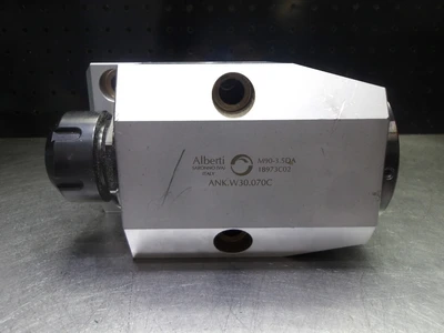 Alberti ER32 Right Angle Live Tooling Head M90-3.5DA / ANK.W30.070C (LOC261)