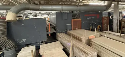 ROSENQUIST EF-100 ELECTRO-FLOW FEED-THROUGH RADIO-FREQUENCY GLUER