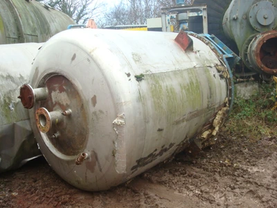 3,000L S/S Jktd Enc Mixing Tank