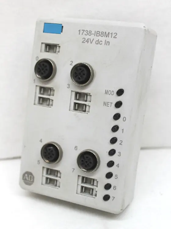 Used ALLEN BRADLEY 1738-IB8M12 PLC Input & Output Kentucky US | Industrial Parts R Us Inc. #355190