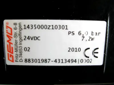 USED Gemu 1435000Z10301