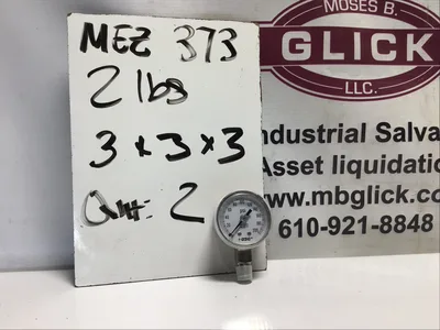 Ametek 1/4″ NPT LM 100 PSI Spec 148959A 2″ Pressure Gauge