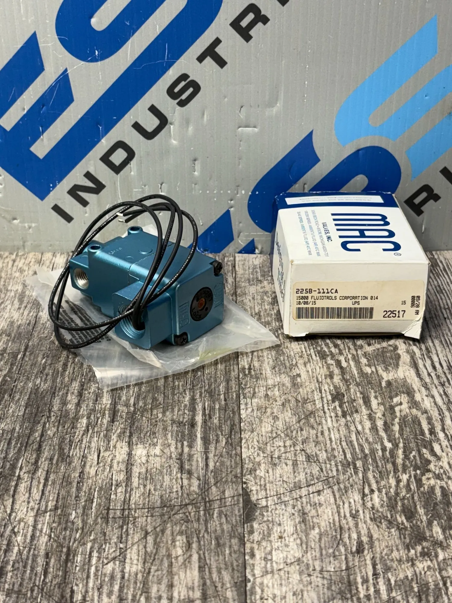 USED MAC VALVES INC. 225B-111CAAA
