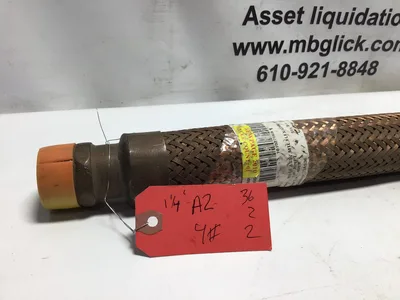 HOSE ASSEMBLY FLEX PIPE BRASS 1 1/4 MNPT