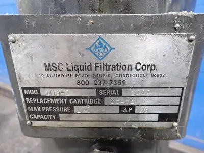 USED MSC LIQUID FILTRATION CORP 1002