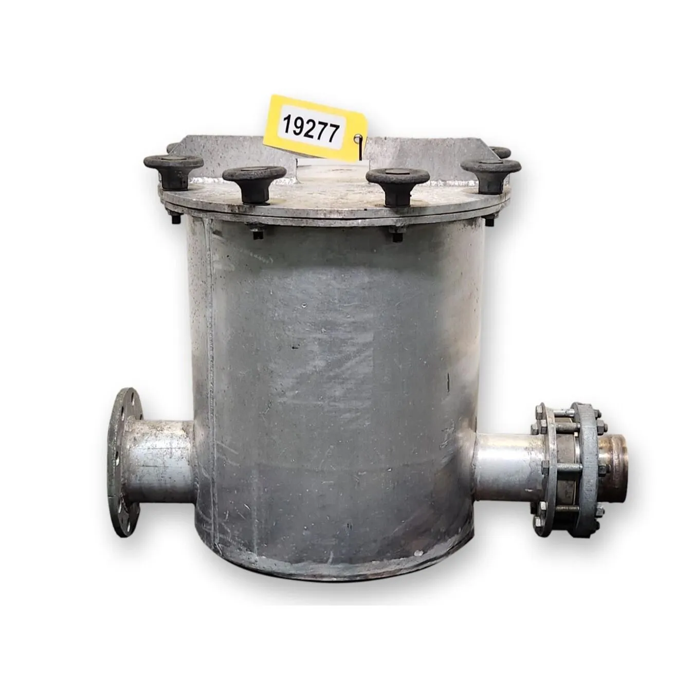 Used 5" Aluminum In Line Absolute Air Filter