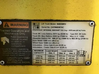 Used HYSTER N40XMR3 Material Handling (misc) Ohio US | HGR 24 #1469580
