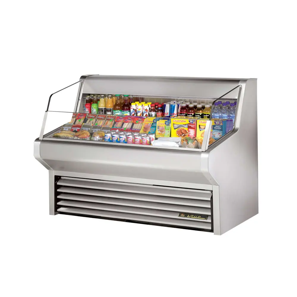 Used True THAC-60-S-HC-LD Open Air Merchandisers (coolers) Illinois US | Falcon Restaurant Supply #1373805