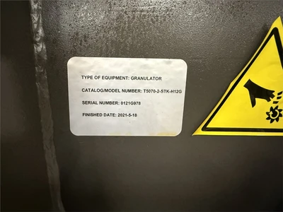 Cumberland T5070 Granulator New 2021 NEVER USED