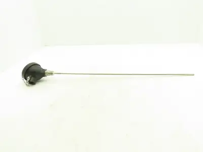 Temperature Transmitter Thermocouple 24" Probe 1/2"npt with Protection Head