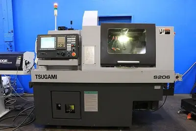 2011 TSUGAMI S206 Swiss Type Automatic Screw Machines | Midstate Machinery (5)