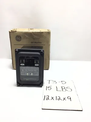 General Electric (GE) 12IAC66K58A Time Overcurrent Relay 60 Cycles