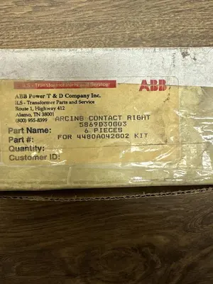 New | in-Stock ABB 5869D30G03 Miscellaneous Equipment (Electrical & Power) | Surplus Asset Holdings #1198588