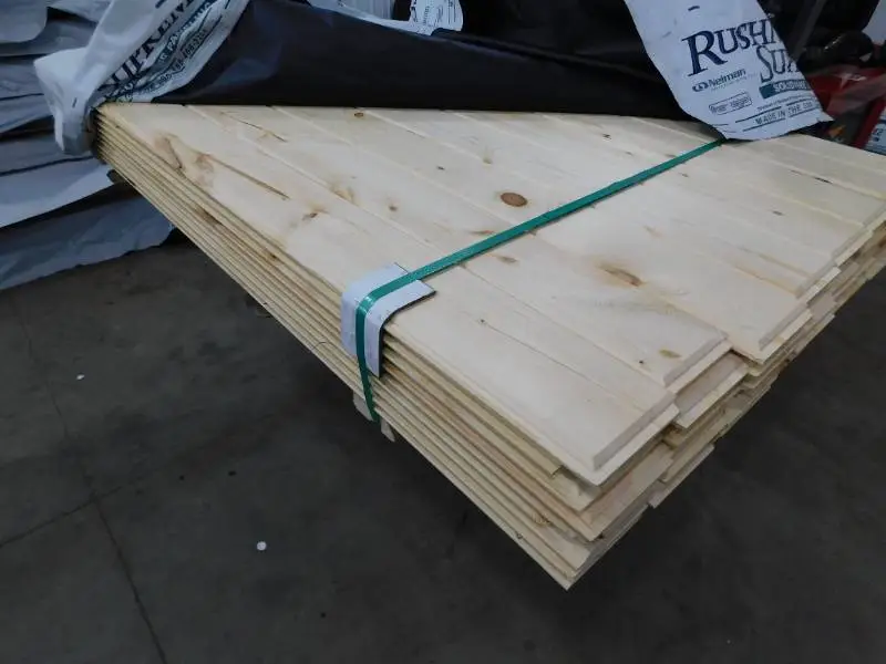1 x 6 Ponderosa Pine #3 Tongue & Groove WP4 - End Matched - 896 Linear Feet