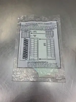 USED Allen Bradley 1746-RL54 Ser.A Octal Label Kit for 1746-OW16 Output Module