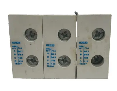 NEW EATON /CUTLER HAMMER H2023 -3 OVERLOAD THERMAL UNIT H2023 3 COUNT