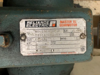 Emerald automatic case sealer with nordson glue, 1hp drive 57rpm