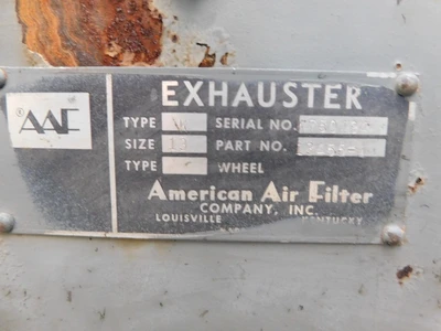 Used AAF NA Dust Collectors Ohio US | Equipment Recovery Corp. #1331769