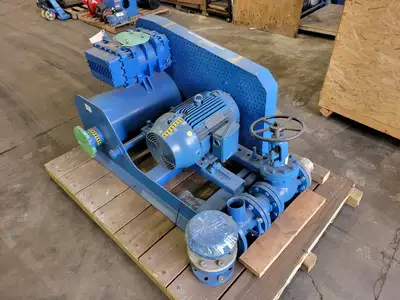 Rotary Blower Assembly MB4502 w/ 30 hp Motor