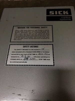 Used SICK LVU 706-2221 Sensors Indiana US | J&J Industrial Supply #501936