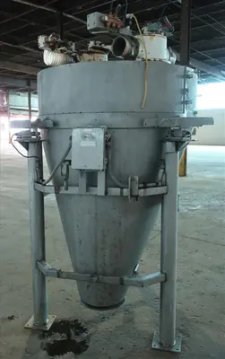 SPC8308  Bin Hopper Silo 45 cu.ft., bulk storage bin, Stainless Steel