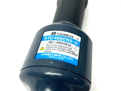 USED TOHNICHI DIGITAL TORQUE SCREWDRIVER 80-400, 0.5CN.M, 1/4" HEX