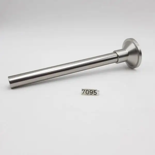 NOZZLE/HORN ALL S/S, SHORT, A˜EXT.25/32" (0.787") A— A˜INT.43/64" (0.669"), USEABLE_LONG=8" TUBE