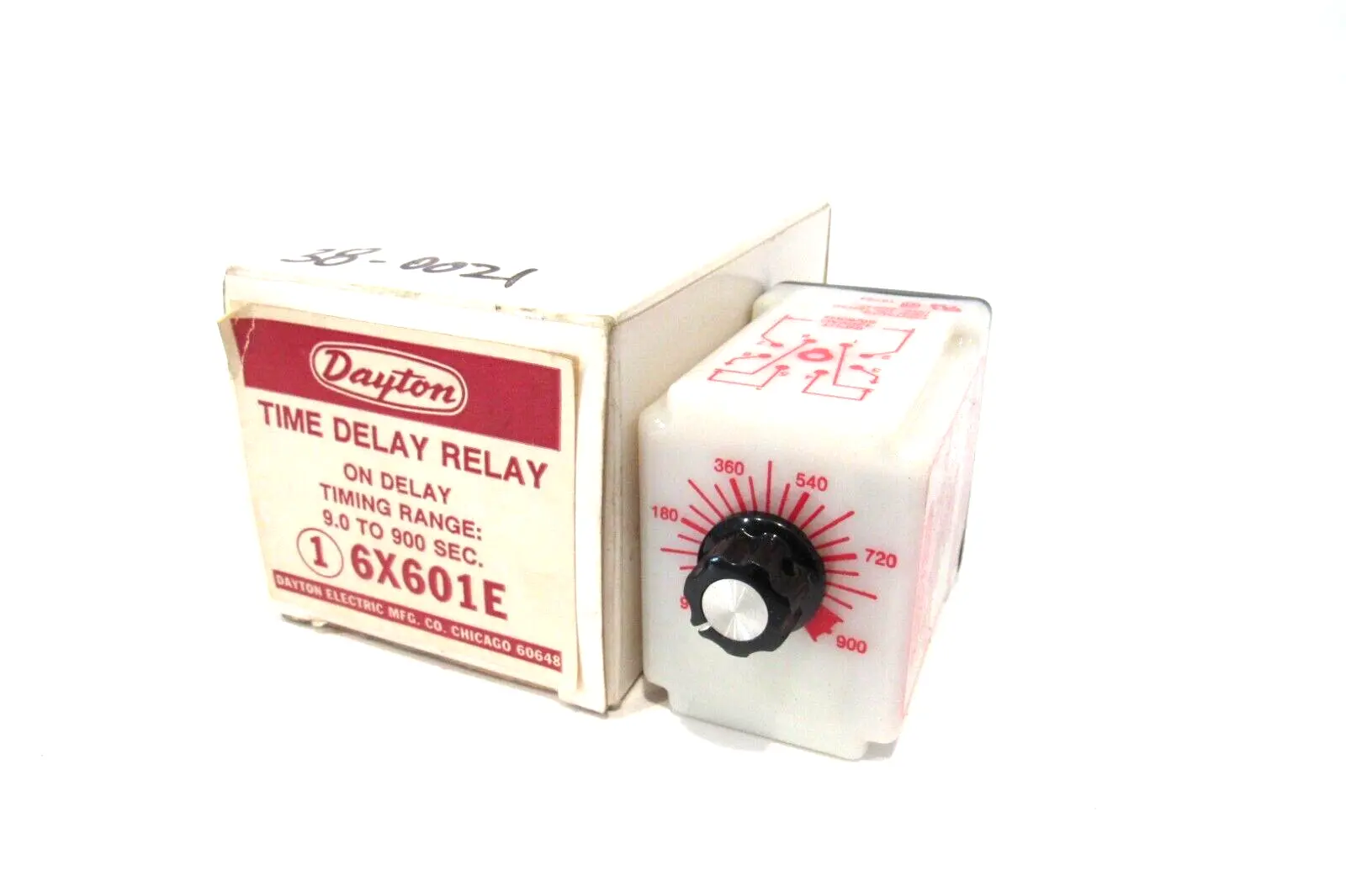 NEW DAYTON 6X601E TIME DELAY RELAY