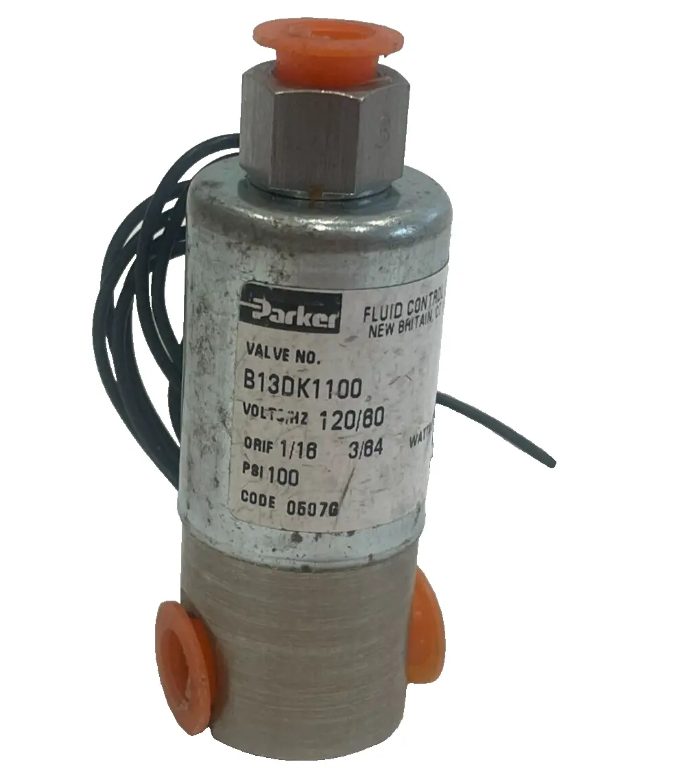 NEW PARKER B13DK1100 SOLENOID VALVE 120/60