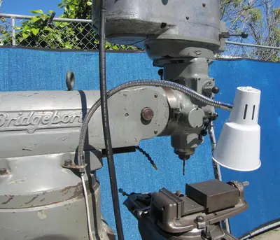 Bridgeport 1.5 HP J Head Vertical Mill Milling Machine Variable Speed 460V 3 Ph