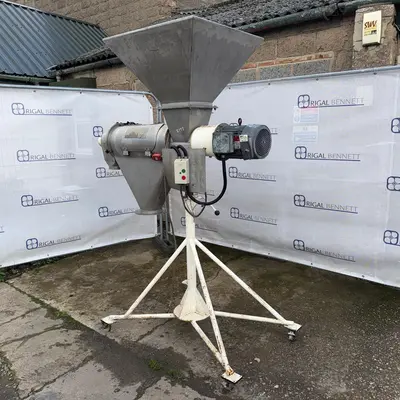Kek Stainless Steel Rotary Brush Sieve - 180mm Dia x 500mm Face