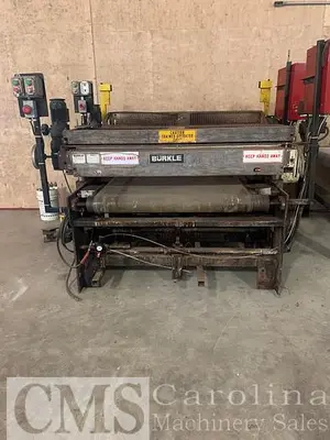 USED 1992 BURKLE DAL 1 1300 ROLL COATER