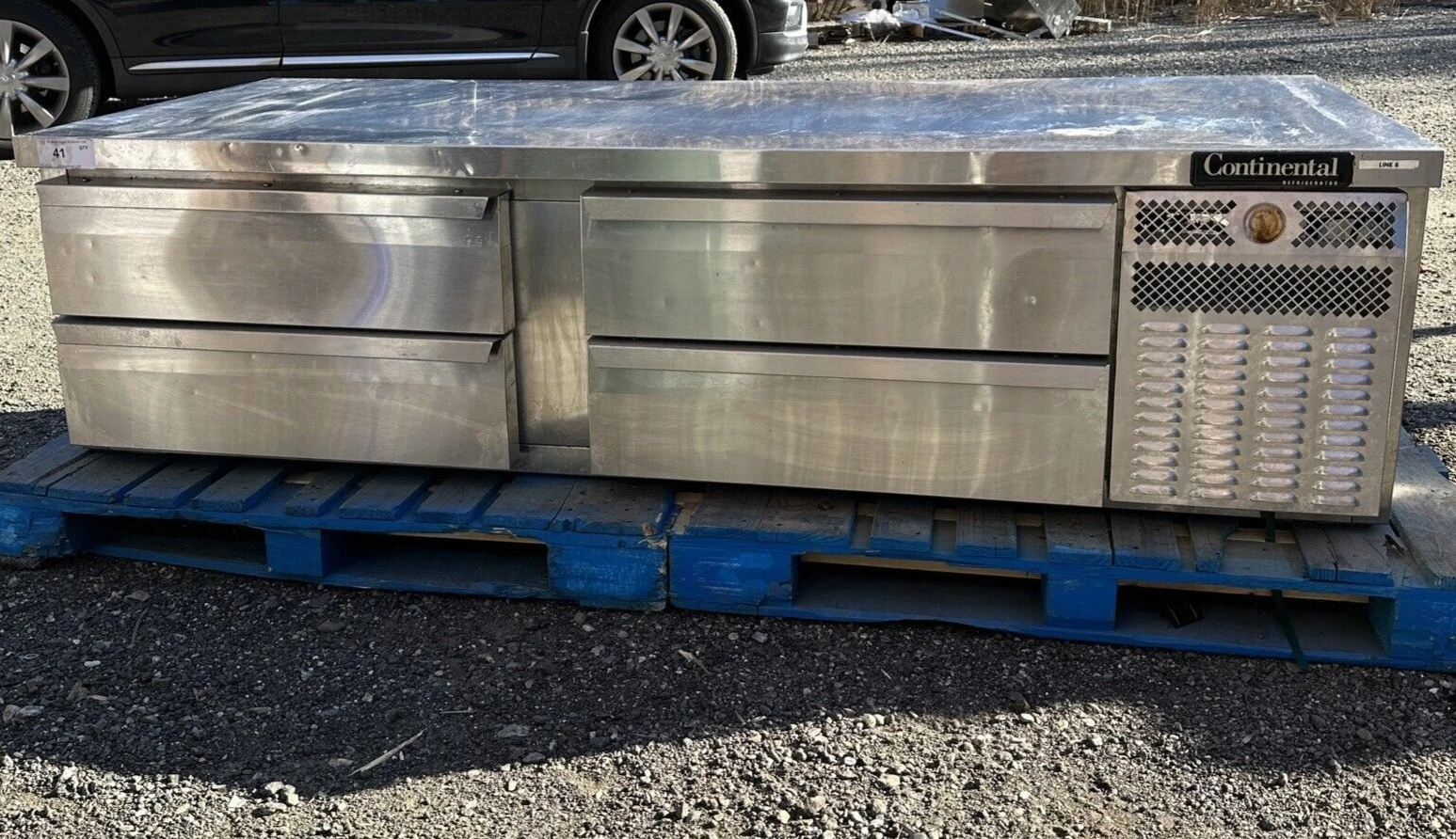174-0188 Continental 84" Self Contained Chef Base Cooler