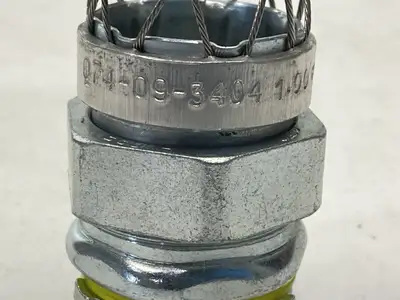 USED HUBBELL KELLEMS LIQUIDTIGHT CONDUIT WIRE GRIP STRAIGHT 1"