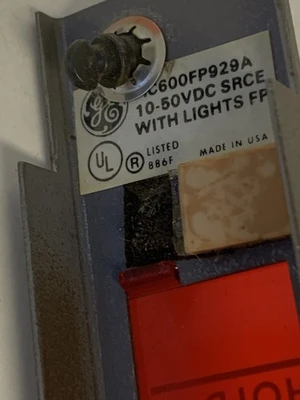 USED General Electric IC600FP929A