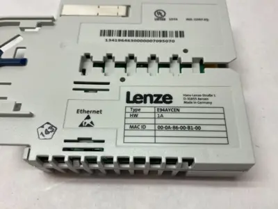 USED LENZE ETHERNET EXTENSION MODULE