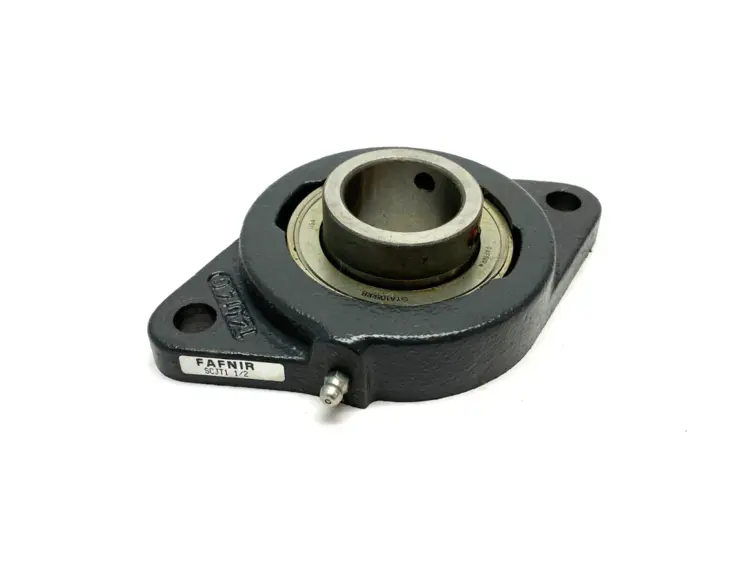 Used FAFNIR Flange Mount 2-Bolt Ball Bearing 1-1/2" Bore Bearings Michigan US | Maverick Industrial Sales #1410650