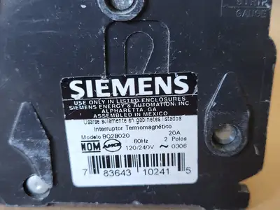 USED SIEMENS BQ2B020