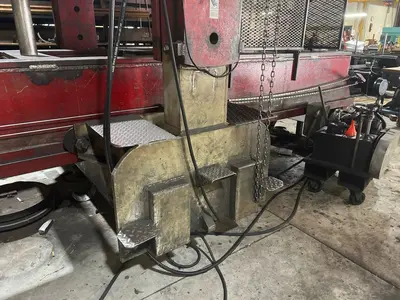 400 TON MILLHOFF ROLLING FRAME HYDRAULIC STRAIGHTENING PRESS: YOBRO #24002