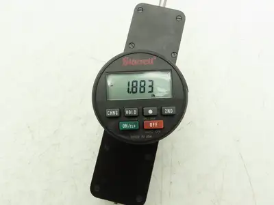 Starrett 2740-4 Wisdom Digital Gage Indicator 0-1.88" Range .001"  Inches Only