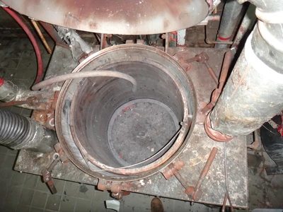 90 Gallon 2.5' X 2.5' 304 Stainless Parts Washer / Parts Cleaner