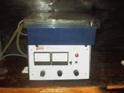 Used LKB OTP-38B MAX TEMP 400 DEG. C IMMERSE AT LEAST 9CM MAX WATTS 1500. HR Electrophoresis Texas US | Bamko Surplus Process Equipment #937379
